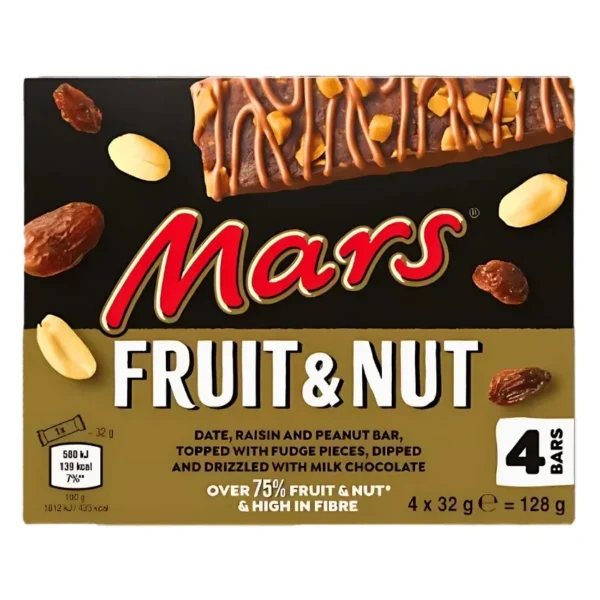 پروتئین بار مارس بسته 4 تایی Mars