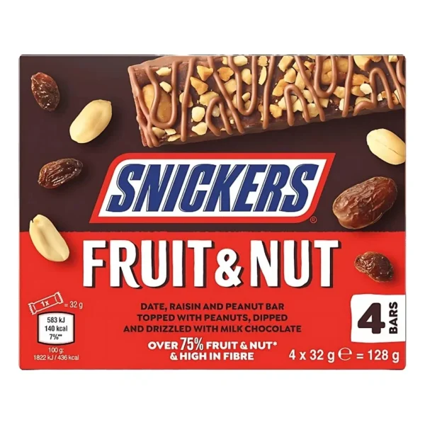 پروتئین بار اسنیکرز Snickers بسته 4 تایی Snickers