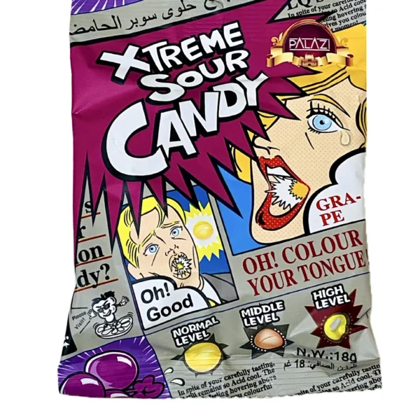 ابنبات ترش کندی انگور بسته 30 عددی Candy